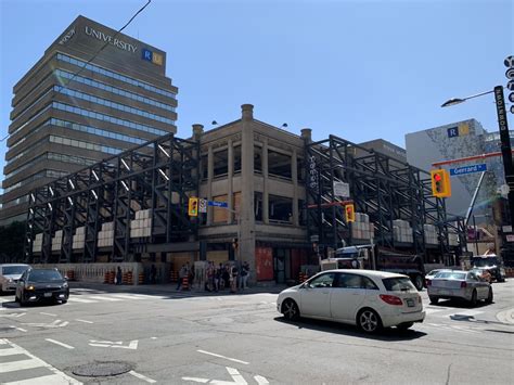 ysl building at yonge and gerrard streets|Demolition and Heritage Preservation Prepping YSL Residences .